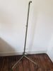 Metal adjustable skeleton stand.