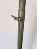 Metal adjustable skeleton stand.