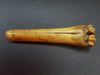 Georgian / Napoleonic prisoner of war carved bone marrow scoop / apple corer.