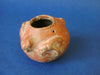 Pre Columbian zoomorphic glazed round bottom pot
