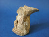 Ancient Pre-Columbian polychrome painted stone figure
