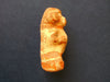 Pre-Columbian polychrome painted dog or bear figure