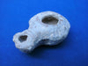Ancient Greek terracotta oil lamp