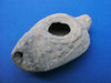 Roman terracotta oil lamp well decorated