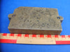 Antique brass false teeth dental mould.