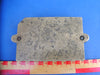Antique brass false teeth dental mould.